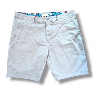 Grey palm tree shorts